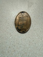 Vintage Twin City Federal Savings Loan Minnesota Banking Bank Metal Keychain.