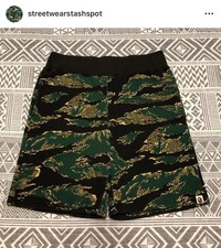 A Bathing Ape Bape Tiger Camo Sweatshorts Size Medium