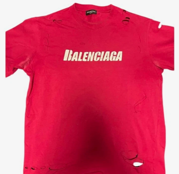 Balenciaga Red T-Shirts for Men for sale - eBay