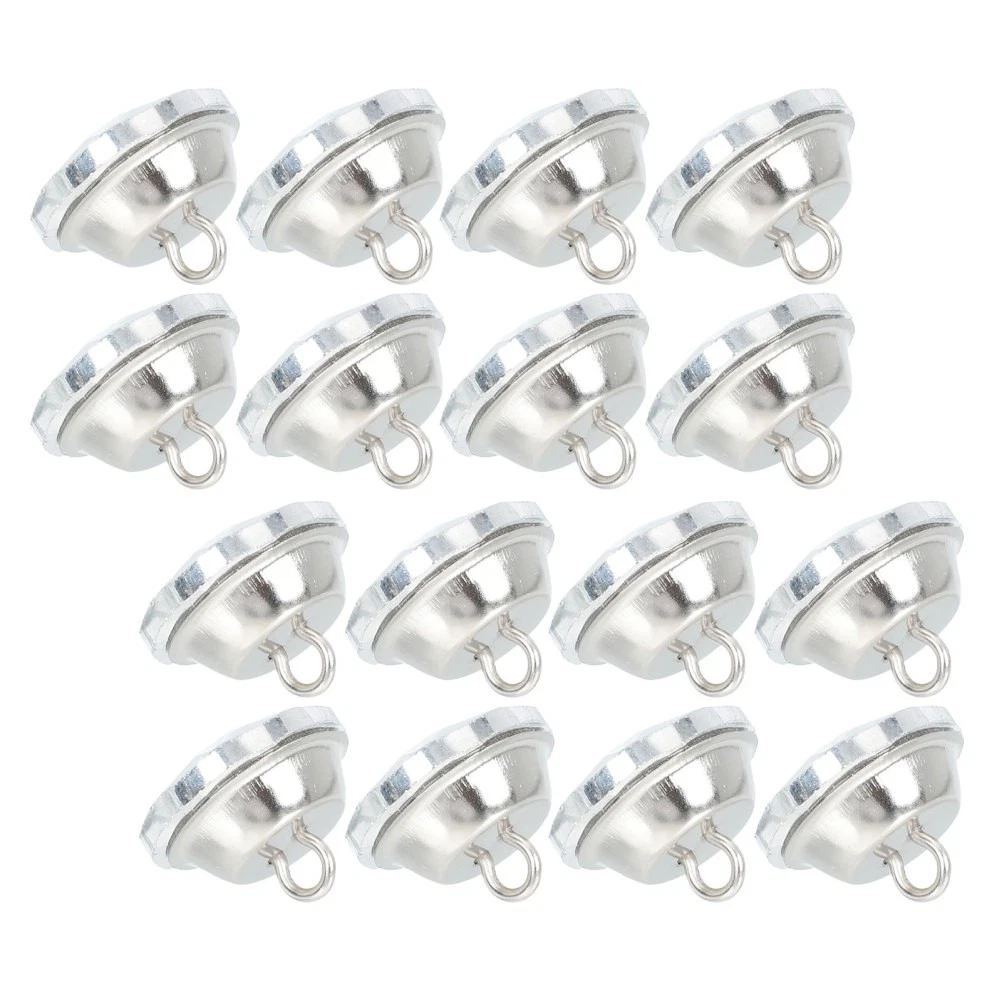 RuiLing - Set di 30 bottoni da tappezzeria, con strass bianchi, diametro 20 mm, per decorare la parete e il divano, accessori per mobili
