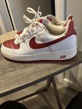 2003 Nike Air Force 1 Year Of The Horse YOTH White/Varsity Red Men's WORN ONCE