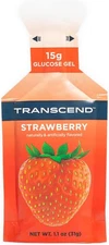 Transcend Foods Strawberry Energy Gel (1.1 1.1 Fl Oz (Pack of 24), 