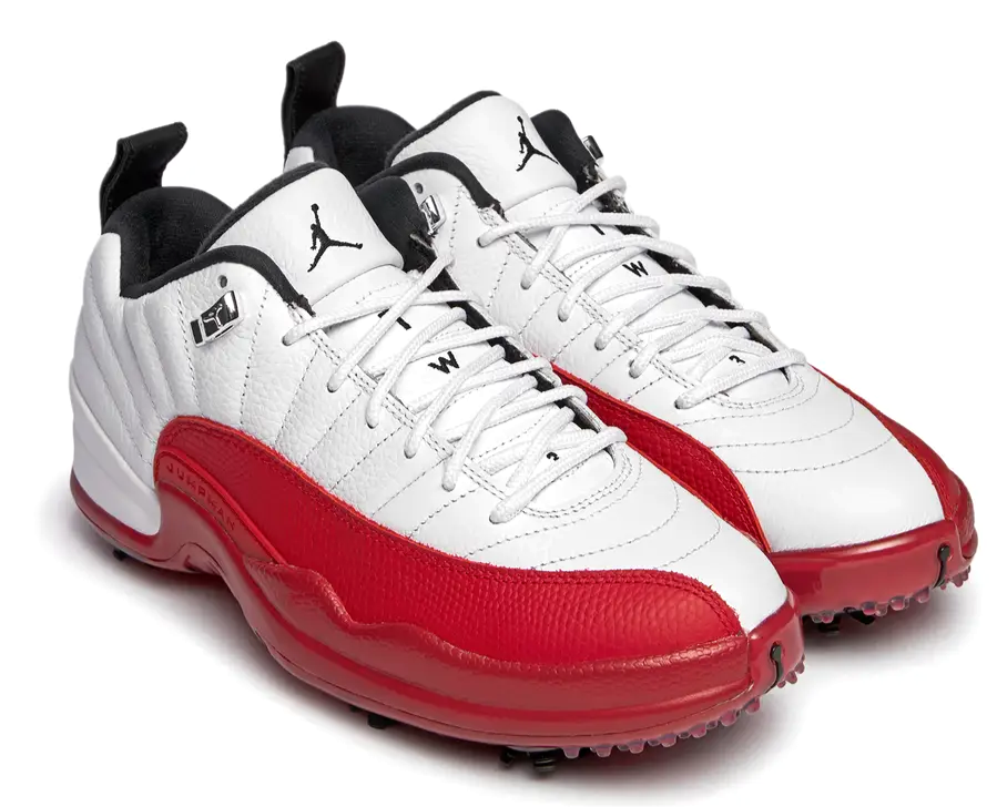 Nike Air Jordan 12 Retro Sneakers White Golf Edition Trainers