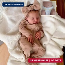 Newborn Reborn Baby Dolls Silicone Full Body-20 in Realistic Baby Doll Girl, Ful