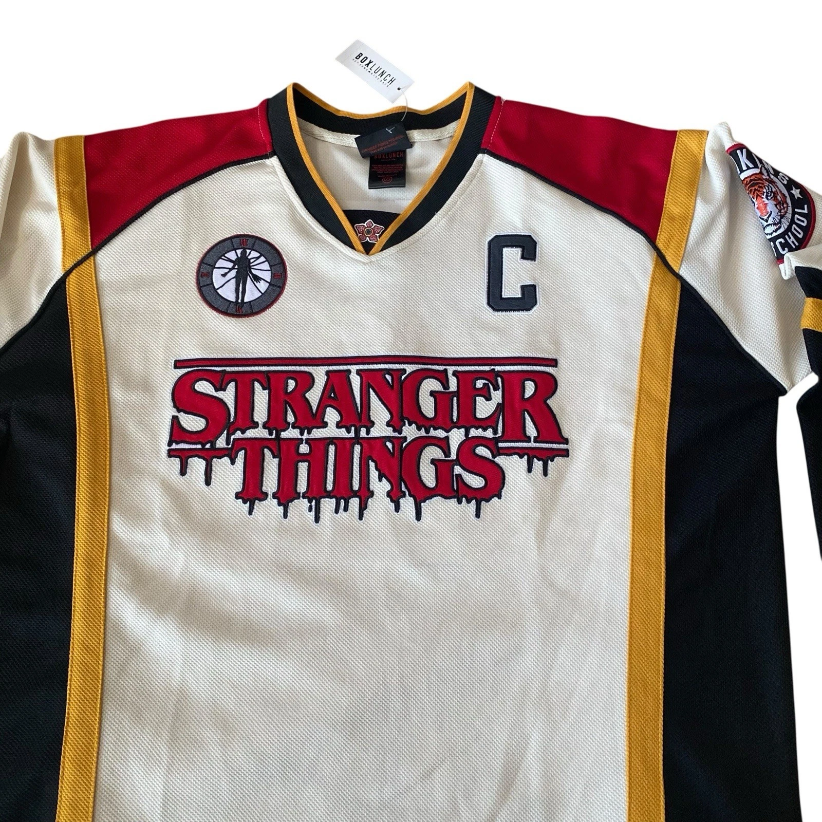 Stranger Things Logo Hockey Jersey