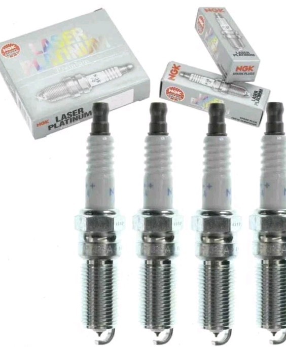 Pack of 4 Spark Plug Genuine NGK 2467 4pc PTR5A-13 OEM