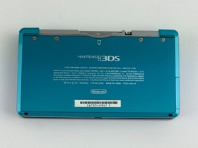 Nintendo 3DS Aqua Blue Handheld Console With Charger CTR-001