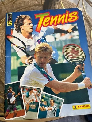 SET COMPLET PANINI TENNIS ATP TOUR 1992 ALBUM VIDE ULTRA RARE COLLECTOR - Photo 1/4