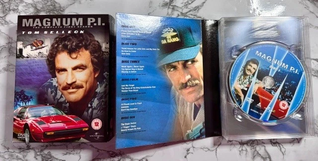 Magnum PI Complete Series One 6 DVD Box Set Tom Selleck - Image 2 of 4