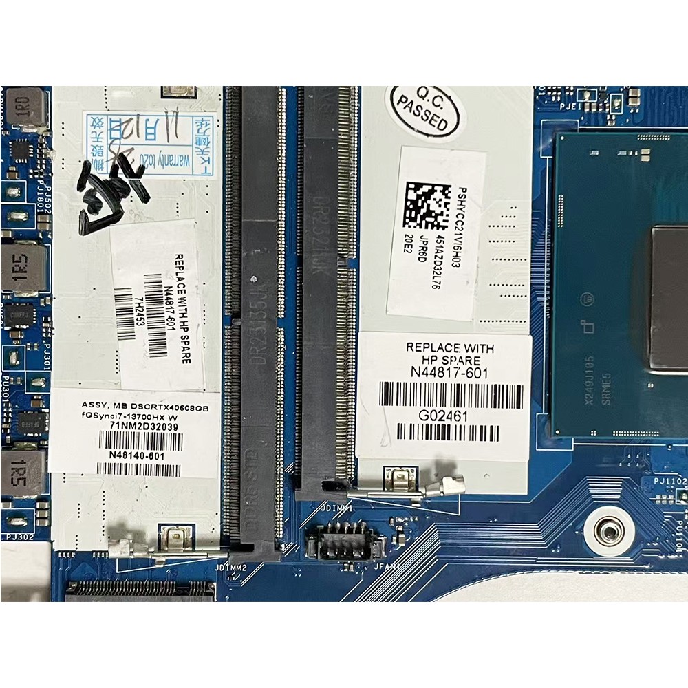 For HP Omen 16-WF i7-13700HX RTX4060 8G Laptop Motherboard LA