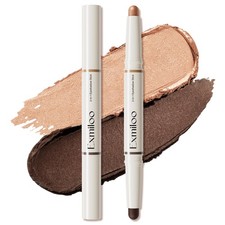 Cream Eyeshadow Stick - 2-in-1 Dual-Ended Shimmer Eye Shadow Stick - Silky Sm...