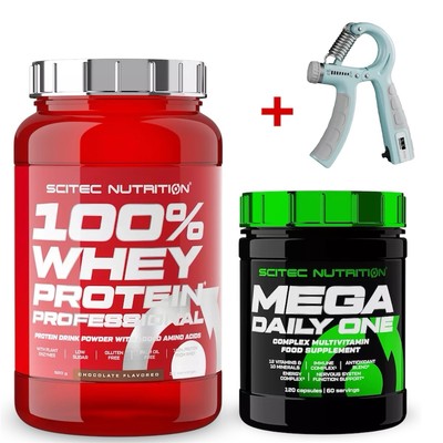 Scitec Nutrition 100% Whey Protein - 920gr + Mega Daily One 120 Kap + Bonus