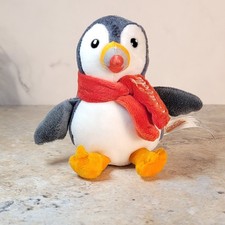 COCA-COLA SOFT PENGUIN WITH SCARF MINI PLUSH ANIMAL by BASIC FUN