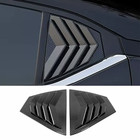 For Nissan Sentra 2020-2024 Carbon Fiber Look Vent Window Scoop Louver Trim