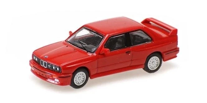 MINICHAMPS, BMW M3 E30 1986 Rouge, échelle 1/87, MNC870020222 - Photo 1/1