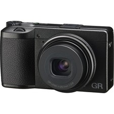 Ricoh GR IIIx Compact Digital Camera - Black (26.1mm f/2.8 GR Lens