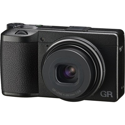 Ricoh GR IIIx Compact Digital Camera - Black (26.1mm f/2.8 GR Lens