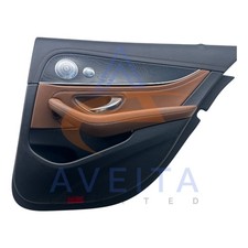 MERCEDES E CLASS 350E 16-20 W213 Brown Door Card Right Side Rear A2137307805