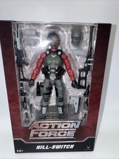 Kill Switch Female RED Box 6  Scale ACTION FORCE Valaverse Figure Rare New