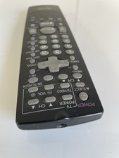 SHARP RRMCG1236AJSA VCR Video Cassette Recorder Remote Control Genuine OEM