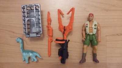 Jurassic Park HARPOON HARRISON DINO TRACKER Vintage Kenner Figur Exklusiv