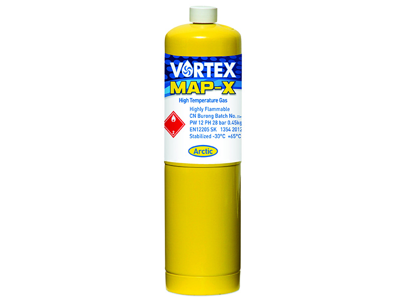 Arctic Hayes Vortex Map-X Brazing Gas Cylinder 400 G Vg1 - Image 2
