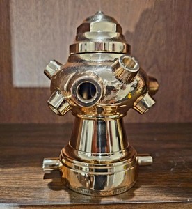 Rare Polished Cellar (bresnan) Nozzle by A.W. Wheaton Brass Works