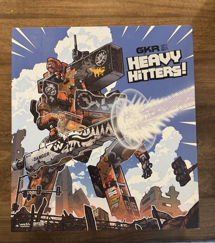 Cryptozoic GKR: Heavy Hitters! Strategy Board Game Complete w/ Dice 2+ 15+