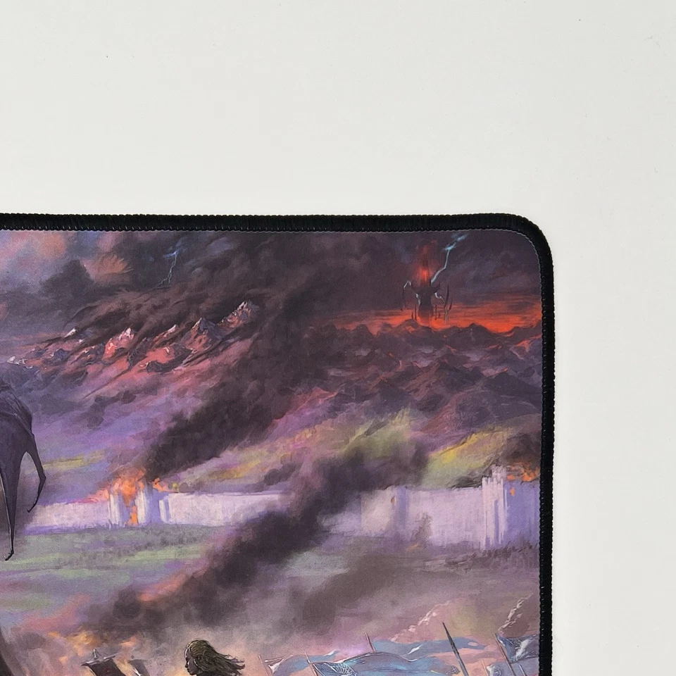 Ultra Pro Lord of the Rings Borderless Scene Playmat Black Stitched Official MTG - Image 4 of 4