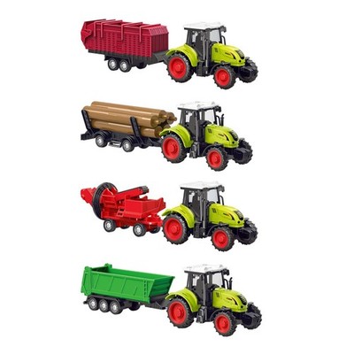 Bauer Traktor Spielzeug Landwirtschaftsspielzeug Lernspielzeug Partyzubehör Push and Go,