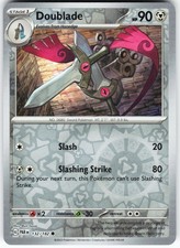 Doublade - 132/182 Pokemon SV04: Paradox Rift Reverse Holo Common NM