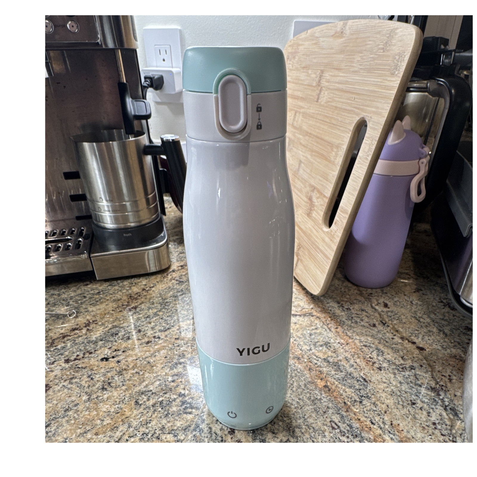 YIGU Stainless Steel Insulated milk warmer