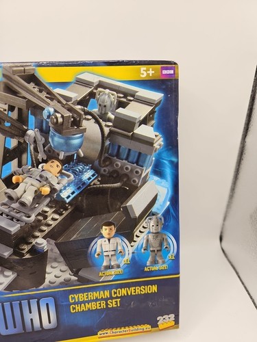 Doctor Who Character Building Cyberman Conversion Chamber Set New - Picture 4 of 12