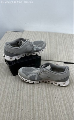 On Cloud Grey Solid Athletic Shoe Women 7.5