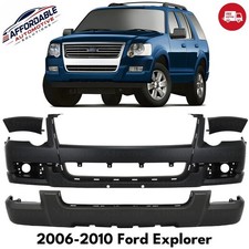 Front Bumper Cover Primed Plastic Lower Bumper Kit For 06-2010 Ford Explorer