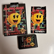 Ms. Pac-Man (Sega Genesis, 1991) CIB with Manual TESTED
