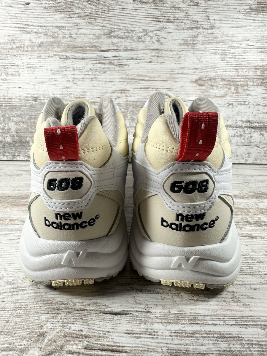 Men's New Balance 608v1 MX608RW1 White/Cream Sneakers Sz