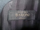 Baroni Super 150"s Wool Tux Black Satin Lapel and Buttons Ventless 2 Button 42R — photo 9