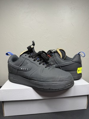 Nike Air Force 1 Low  Experimental Black  Men s Size 8 Sneakers CV1754-001