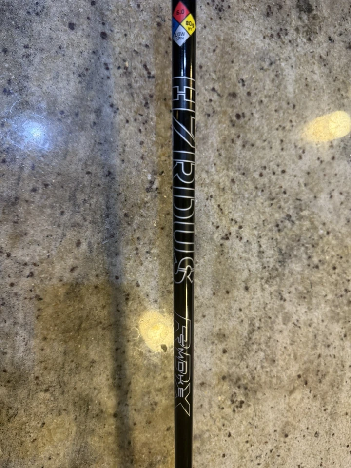 Mizuno Pro Fli-Hi 2 Iron Hzrdus Smoke Black RDX 6.0 stiff Flex Graphite 60 Shaft - Image 4 of 4