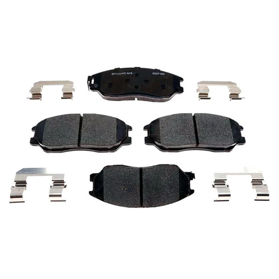 Rotores de freno delanteros traseros y pastillas de freno de cerámica para Hyundai XG350 2004-2005 Foto 2 de 4