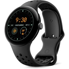 Google Pixel Watch 3 WiFi 45mm Smartwatch Bla...