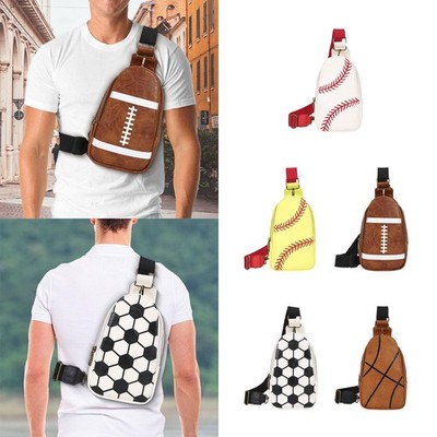 Schulter Rucksack Daypack leicht mit verstellbarem Riemen kleine Handtasche Herren