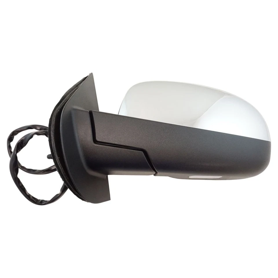 Espejo eléctrico plegable memoria térmica charco señal cromo izquierdo para camioneta GM SUV Foto 3 de 4