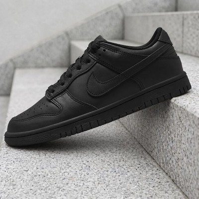 Nike Dunk Low Triple Black FB9109-009 Women's New