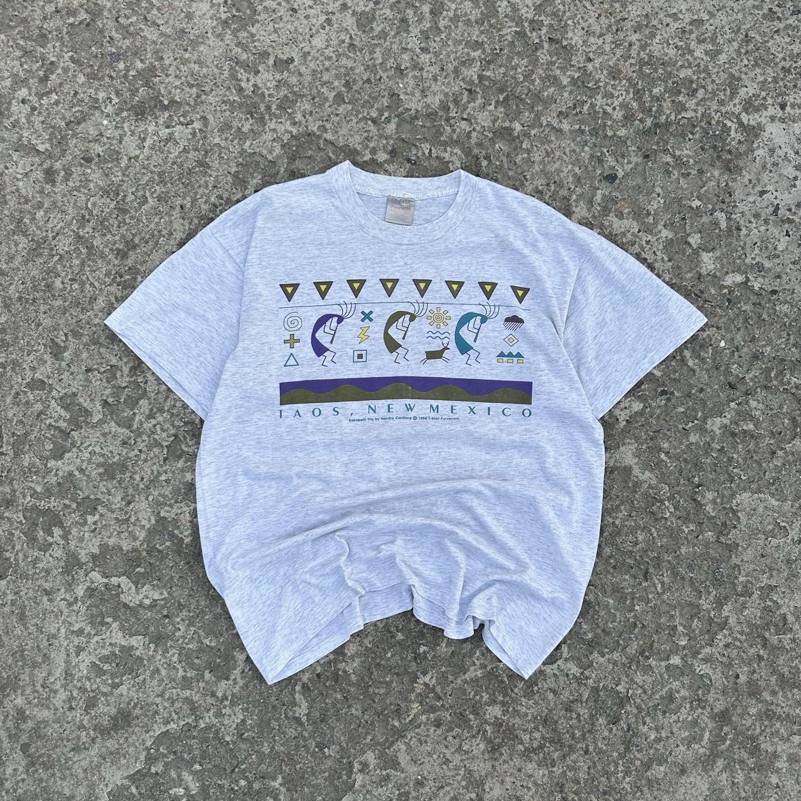 VTG 90s Taos New Mexico USA band T-shirt single stitch from Japan 1994