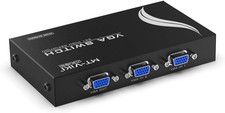 2 Port VGA Switch Video Selector Switcher Box 2 Input 1 Output 