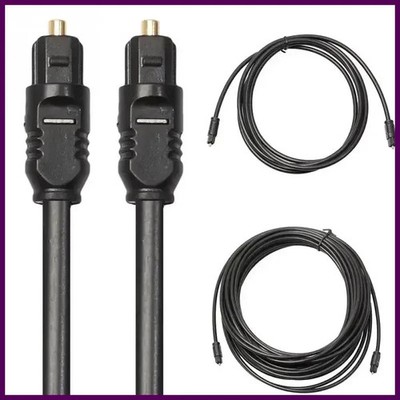 3/15FT Premium Digital Audio Optical Optic Fiber Cable Toslink SPDIF Cord HD