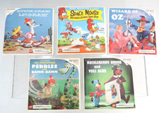 Lot 5 Vintage GAF Viewmaster Reel Sets Yogi Pebbles Oz Space Mouse McGraw