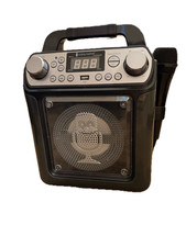Singing Machine Groove Mini Karaoke System SML650BK with LED lights  Microphone
